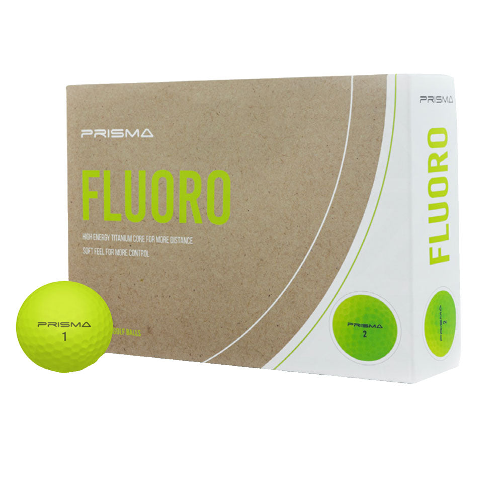 Balle de golf MASTERS 247 PRISMA FLUORO