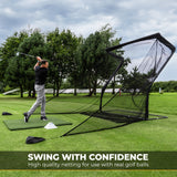 Filet de golf de luxe SIMSPACE pour la conduite à domicile