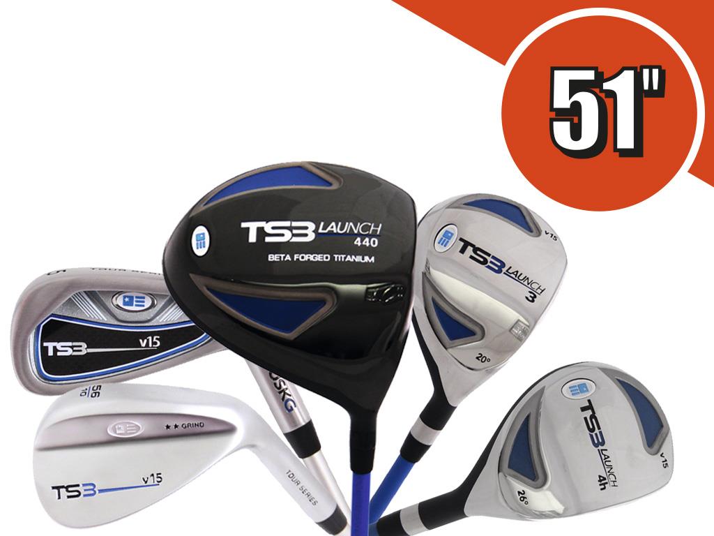 US Kids Golf Tour Series 51 LEFT-HANDED 10-piece club set