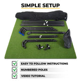 Filet de golf de luxe SIMSPACE pour la conduite à domicile