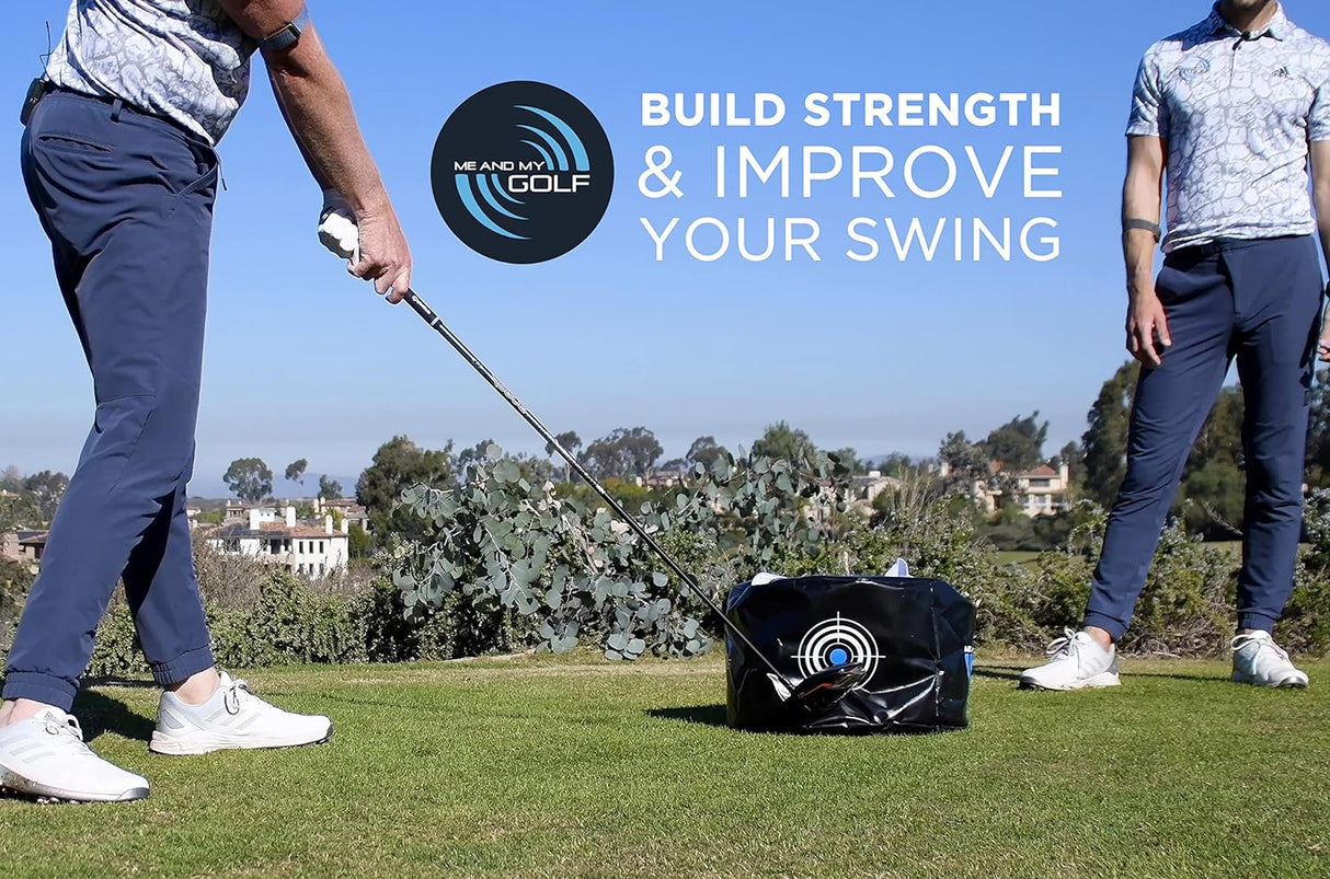 ME AND MY GOLF golf hitting bag