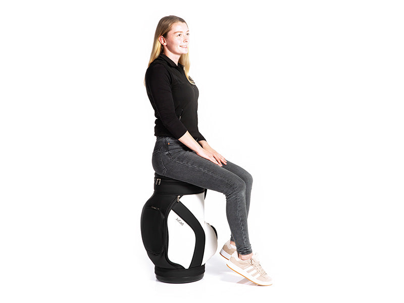 JuCad stool with drinks cooler