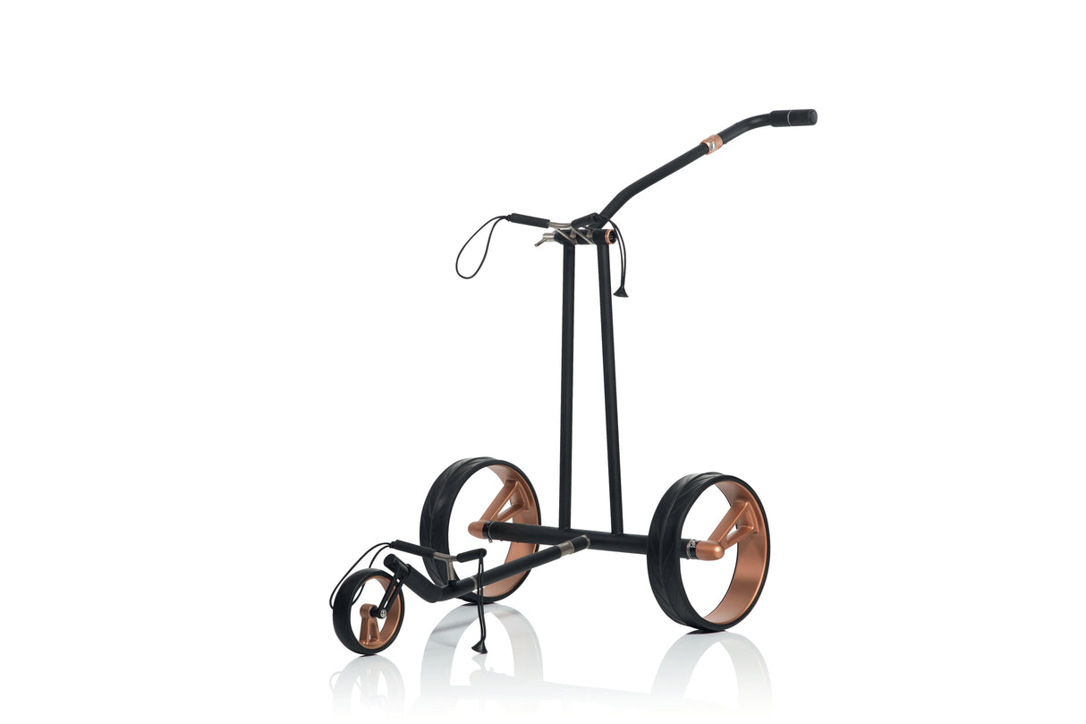 JuCad Phantom Titan Black on Black Rosé 3.0 - Elektrotrolley