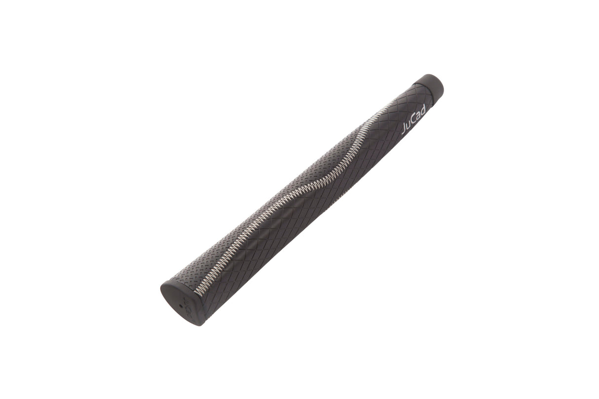 JuCad Putter X900 - stainless steel with Jucad Jumbo putter grip white pin