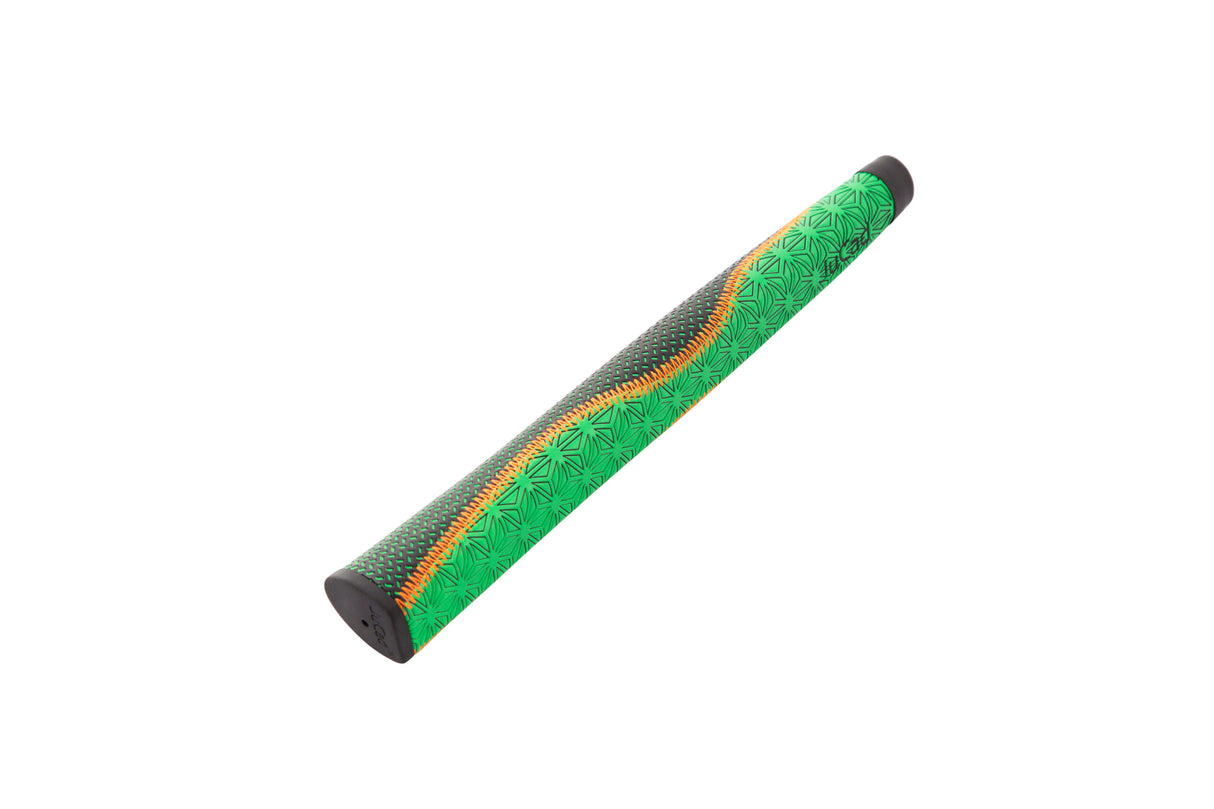 JuCad Putter X900 - stainless steel with Jucad Jumbo putter grip white pin