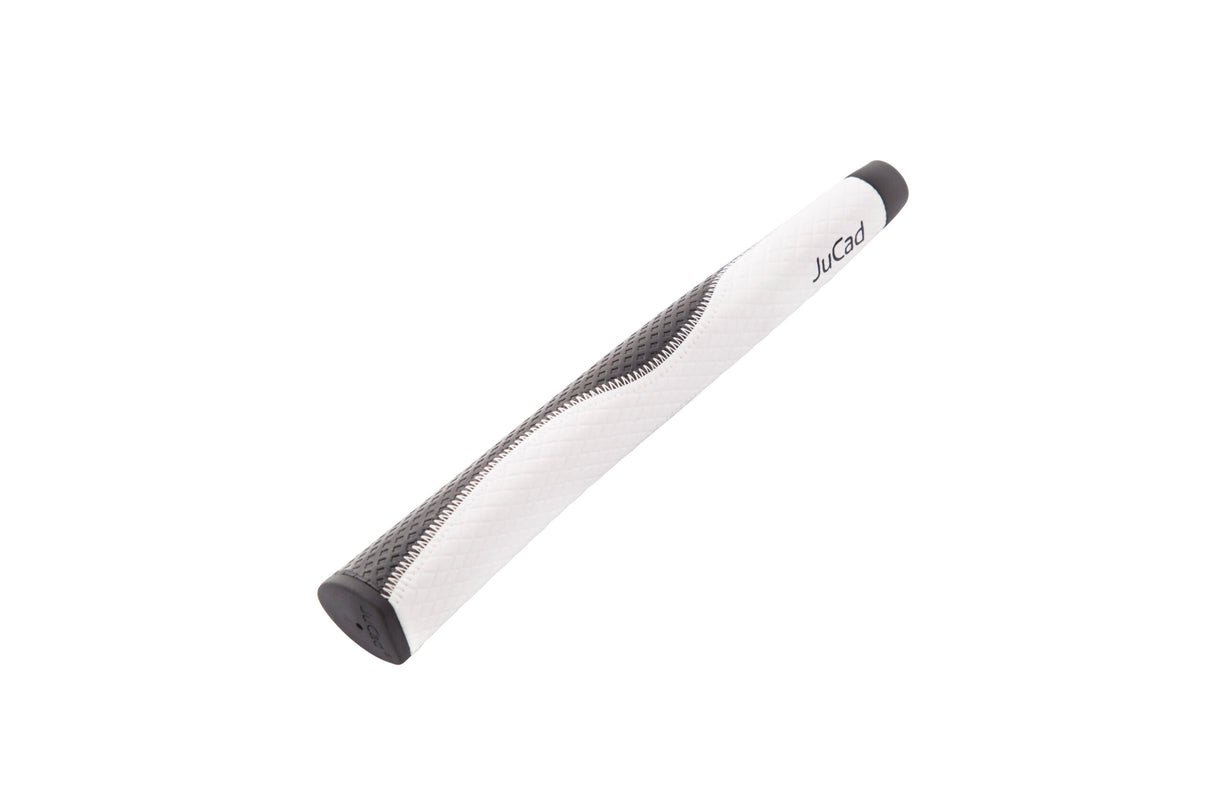 JuCad Putter X900 - stainless steel with Jucad Jumbo putter grip white pin
