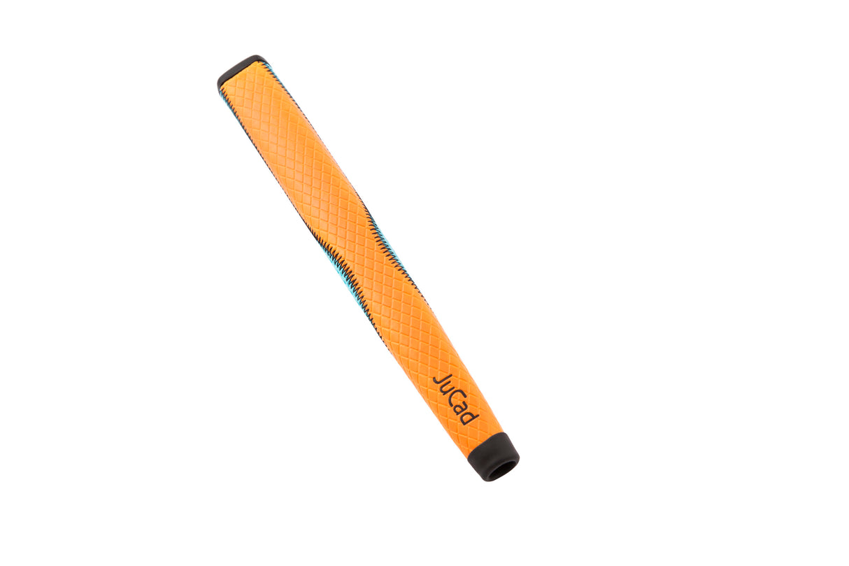 JuCad Putter X900 - stainless steel with Jucad Jumbo putter grip white pin
