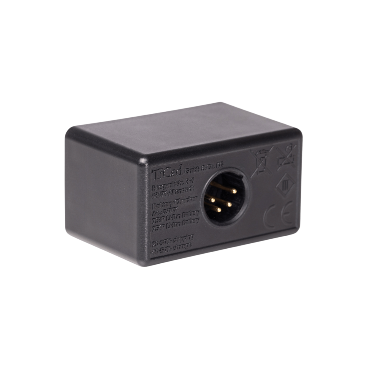 Vérificateur de batterie TiCad pour batteries TiCad à 4 broches