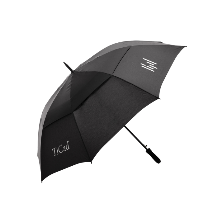 Parapluie de golf TiCad WINDBUSTER | avec stylo 