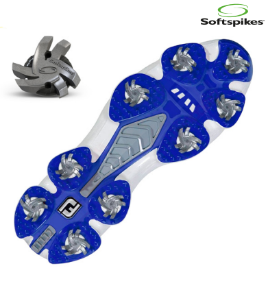 SOFTSPIKES studs SILVER TORNADO