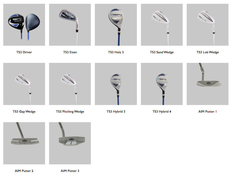 US Kids Golf Single Clubs Tour Series 3 - 57