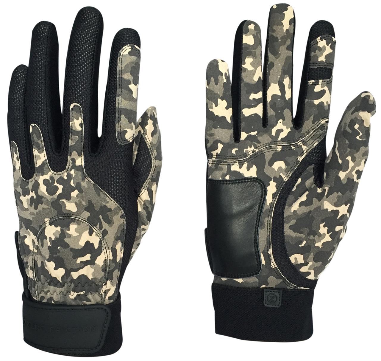Gants camouflage zéro friction pour homme