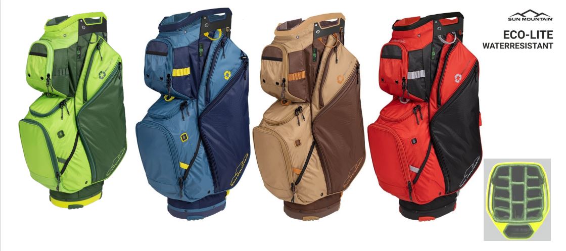 Sun Mountain Eco-Lite Waterresistant Cartbag 14 Sonderposten