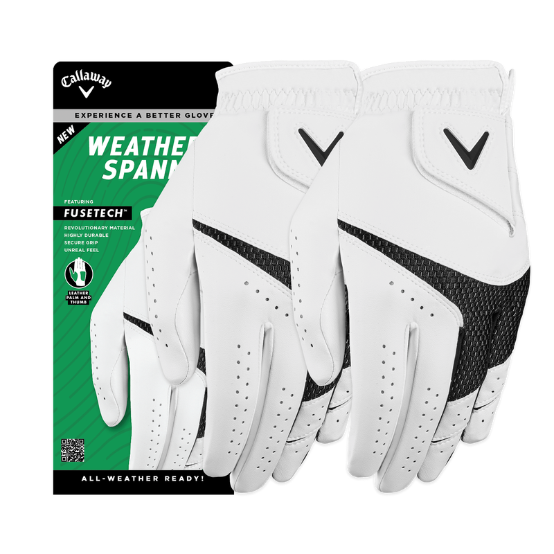 CALLAWAY Golf Gloves Weather Spann 2-Pack