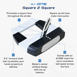 Putter double largeur ODYSSEY Square 2 Square
