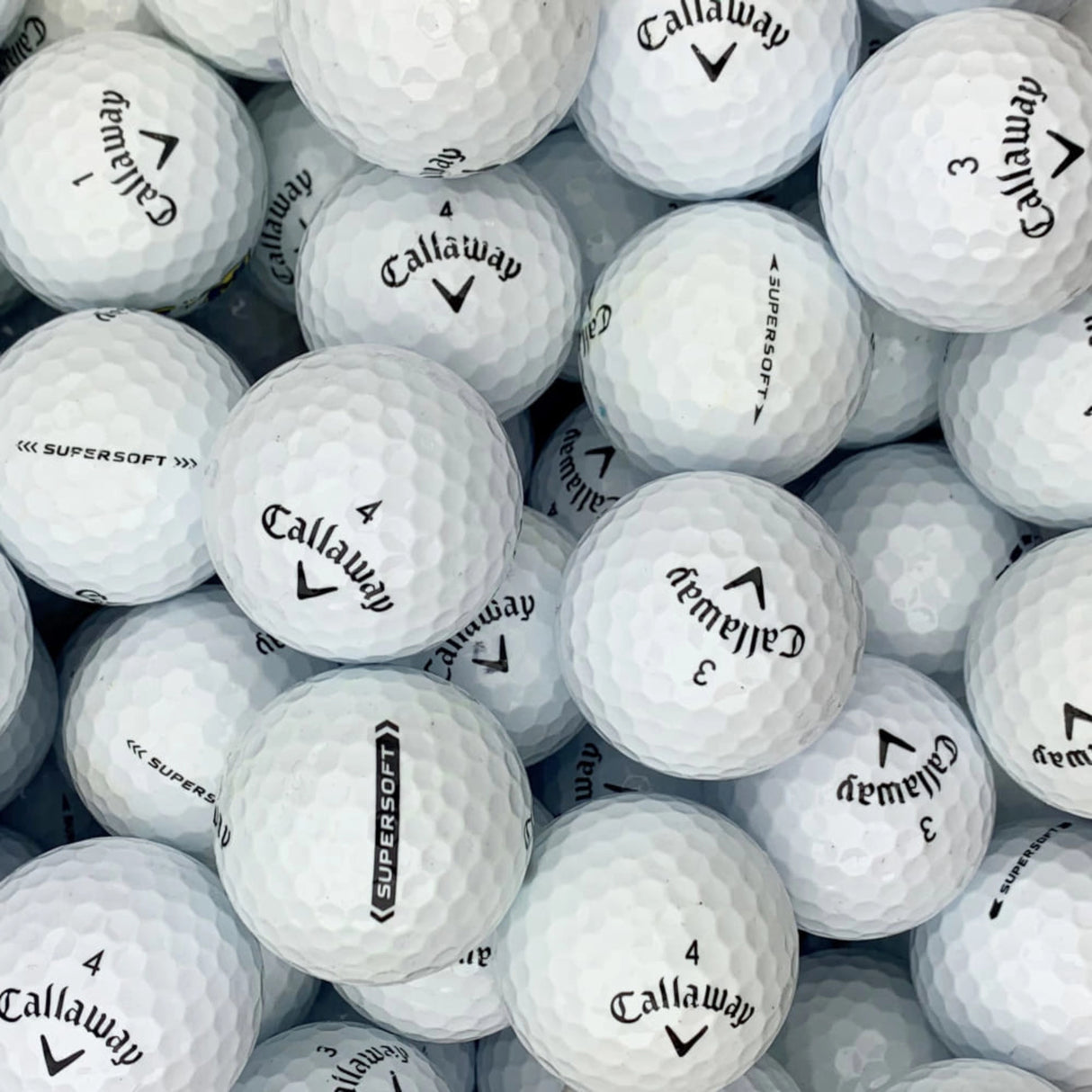 Balles CALLAWAY Supersoft Lake