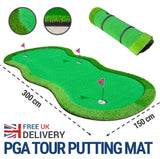 Green de golf de taille professionnelle du PGA TOUR à Augusta