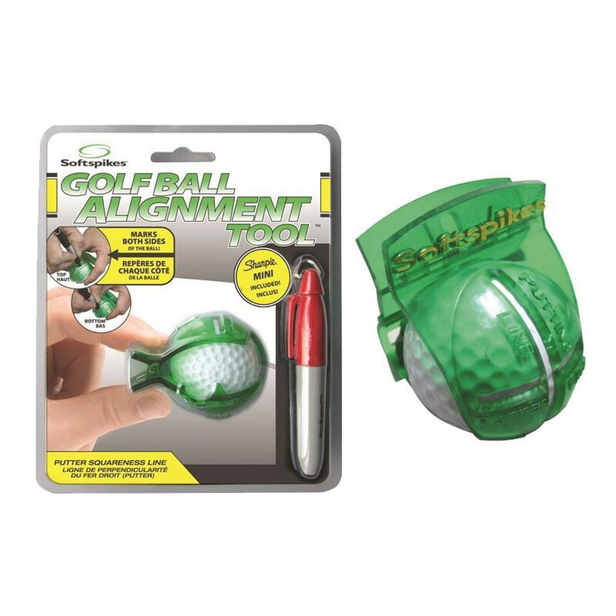 Softspikes Golf Ball Alignment Tool