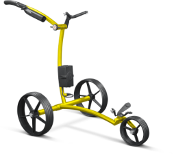 Chariot électrique KIFFE GOLF « K5 » avec porte-parapluie et porte-carte de score