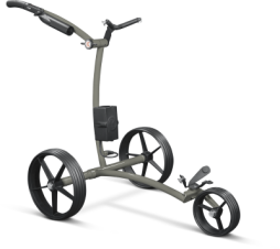 Chariot électrique KIFFE GOLF « K5 » avec porte-parapluie et porte-carte de score