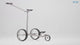 JuCad electric golf trolley Ghost Titan 2.0 - the foldable Titan with comfort grip