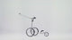 JuCad chariot de golf junior en acier inoxydable 2 roues - pour nos plus jeunes golfeurs