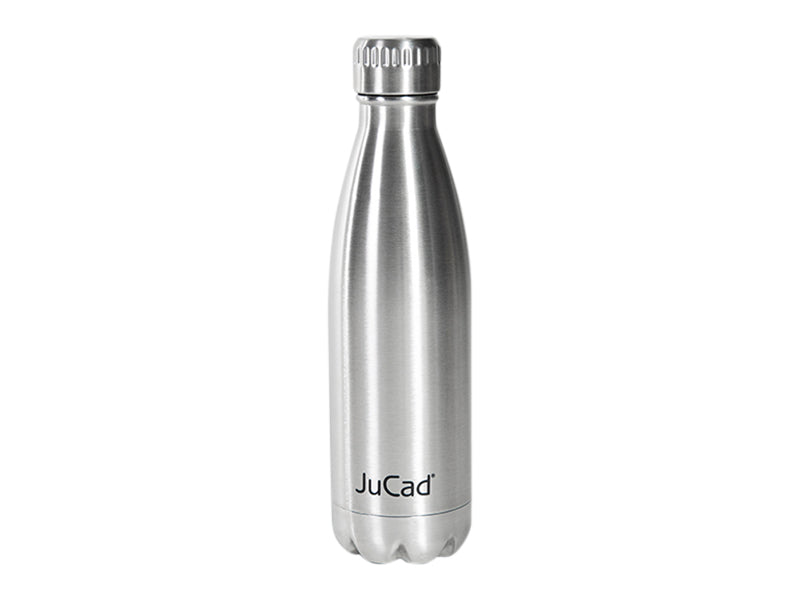 Fiole à vide JuCad en acier inoxydable