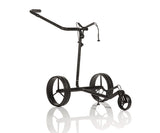 JuCad Elektro-Golftrolley Carbon Travel Nero SV 2.0 - high-end in ultraleichtem Vollcarbon Mattschwarz