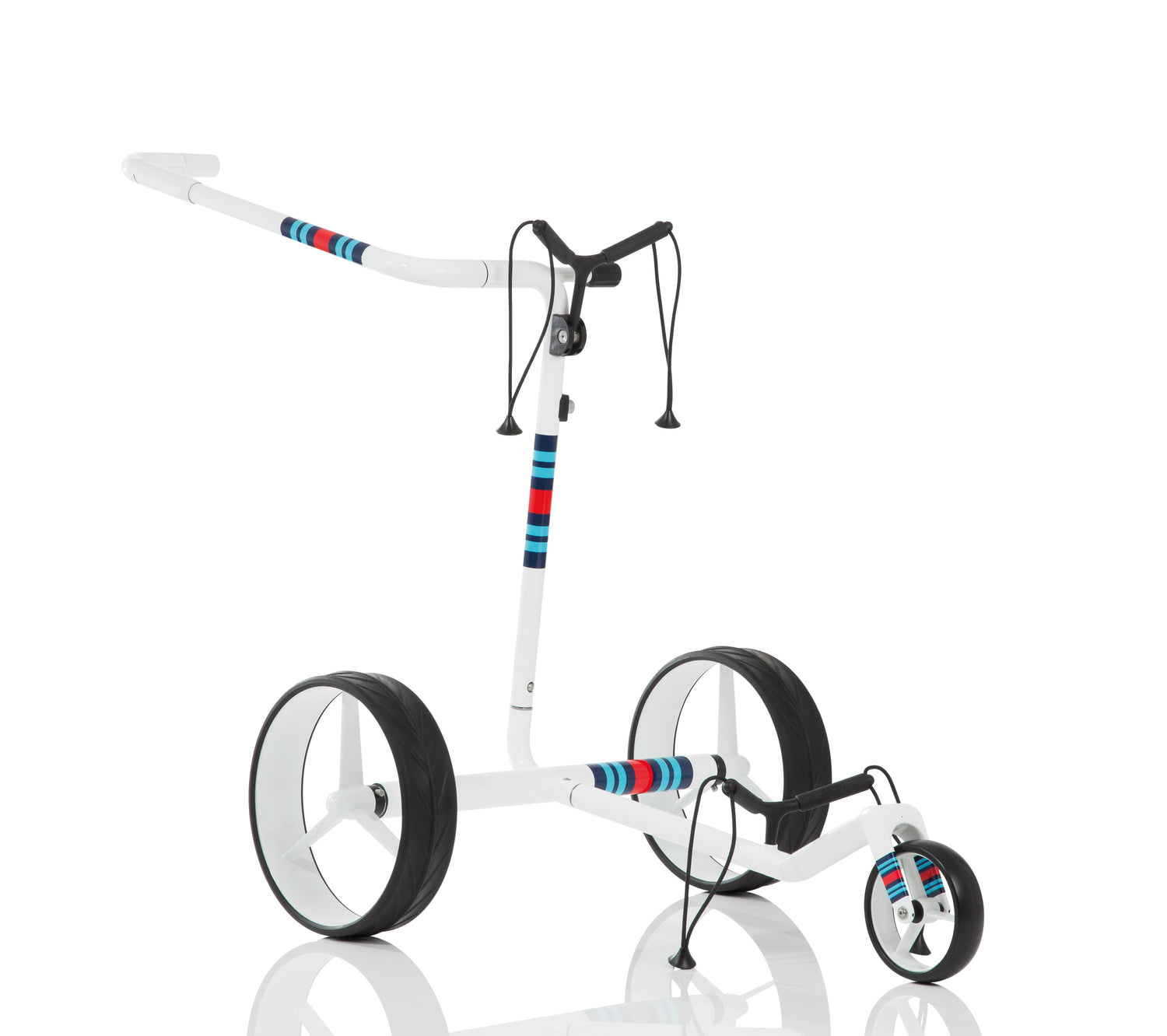JuCad electric golf trolley Carbon Travel Racing 2.0 - the sporty carbon trolley in a limited edition