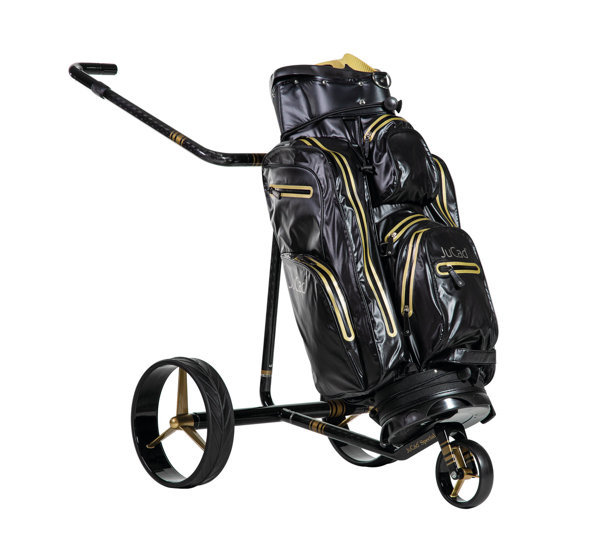 Chariot de golf électrique JuCad Carbon Travel Special 2.0