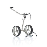 JuCad Golftrolley Junior Edelstahl 2-rädrig - für unsere jüngsten Golfer