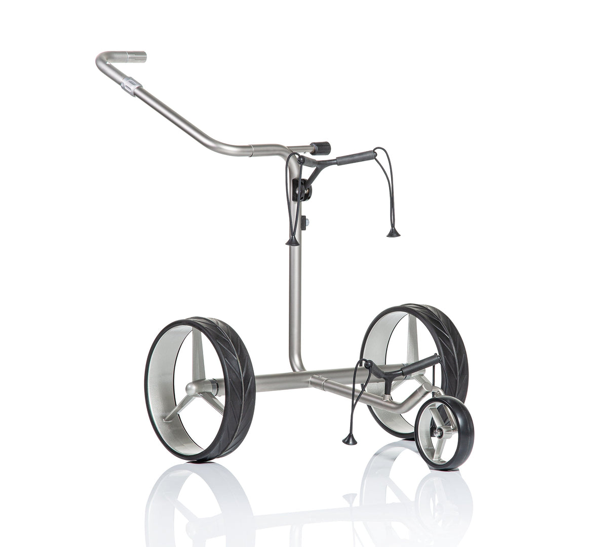 JuCad Golftrolley Junior Edelstahl 3-rädrig - für unsere jüngsten Golfer