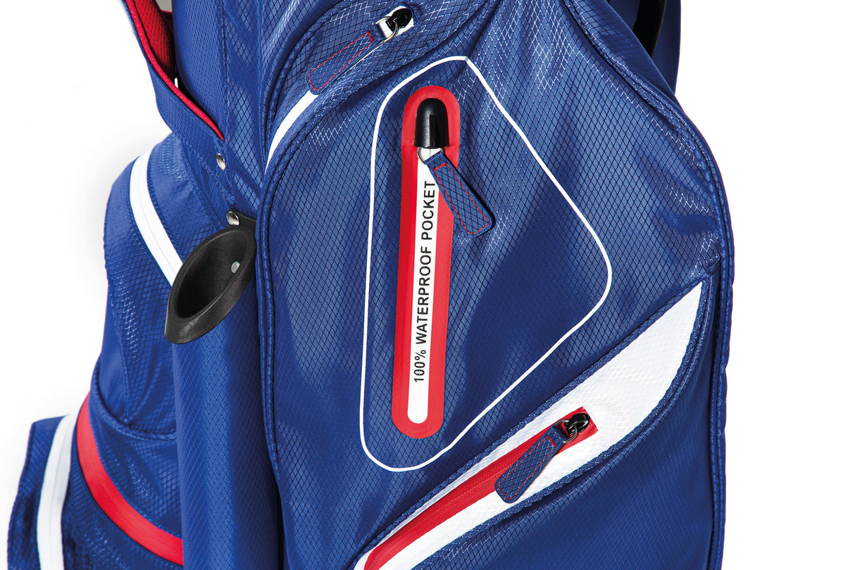 JuCad Golfbag Manager Aquata - water-repellent golfbag with organizer