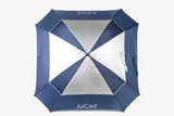 JuCad Teleskop-Golfschirm Windproof mit Schirmstift