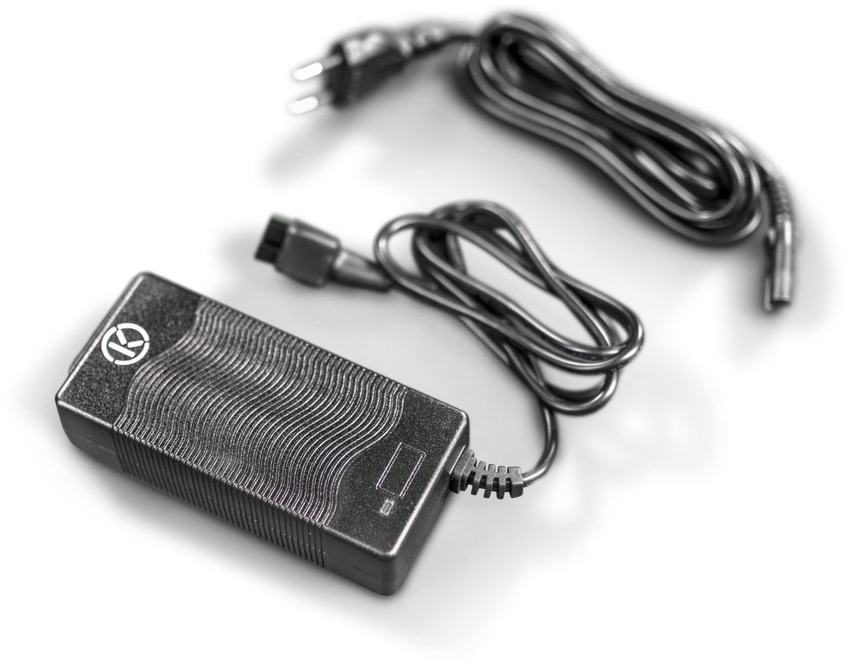 KIFFE GOLF charger for 25.2 V Li-Ion batteries, previous models - made in Germany | KIFFE GOLF batteries &amp; accessories