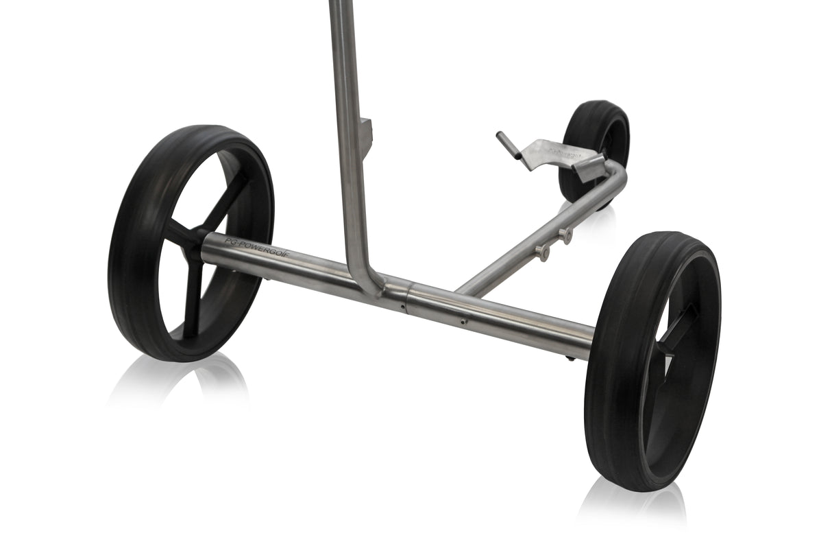 PG Powergolf Electric Golf Trolley Nitro Flat Steel