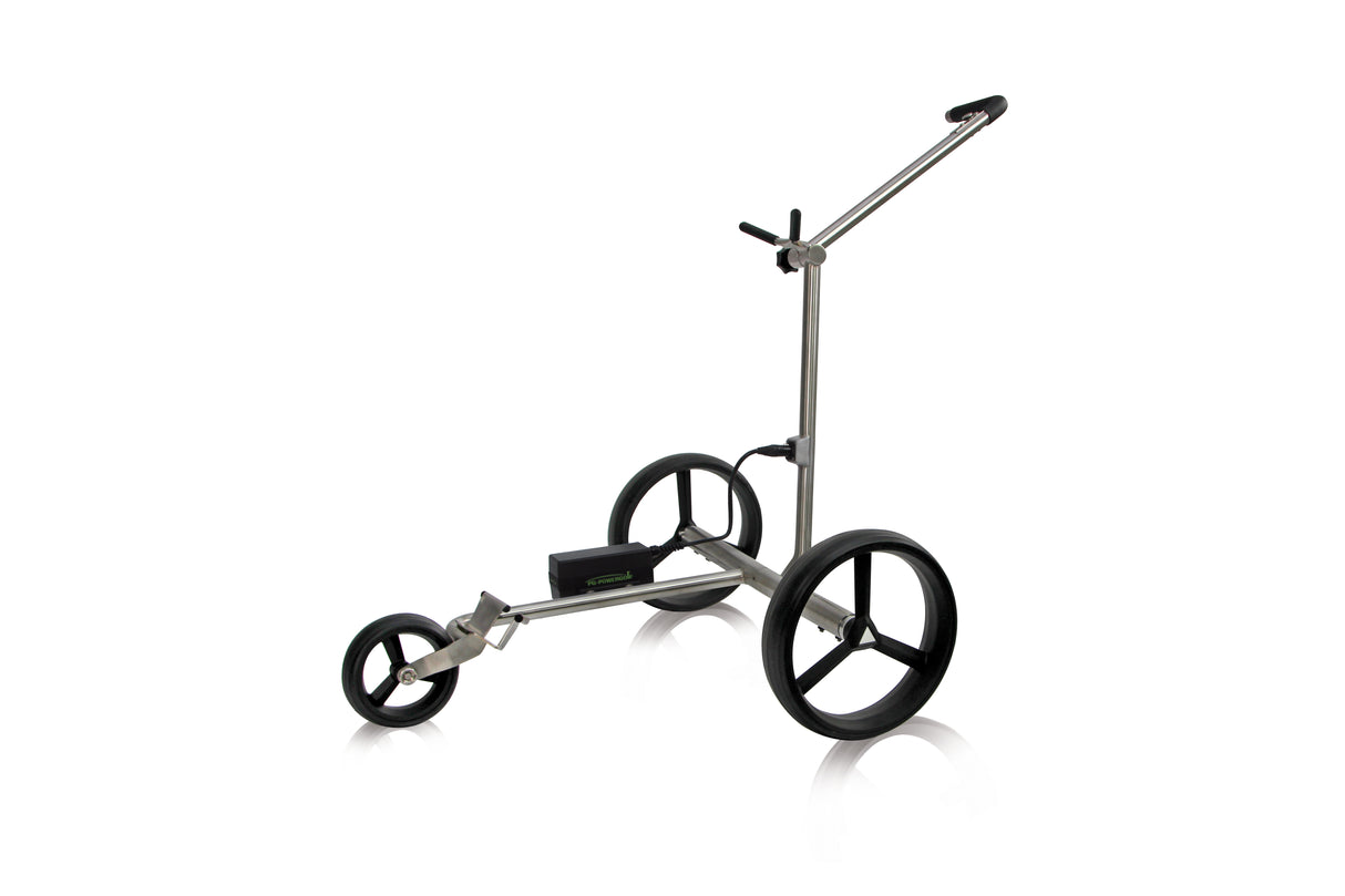 PG Powergolf Electric Golf Trolley Nitro Flat Steel