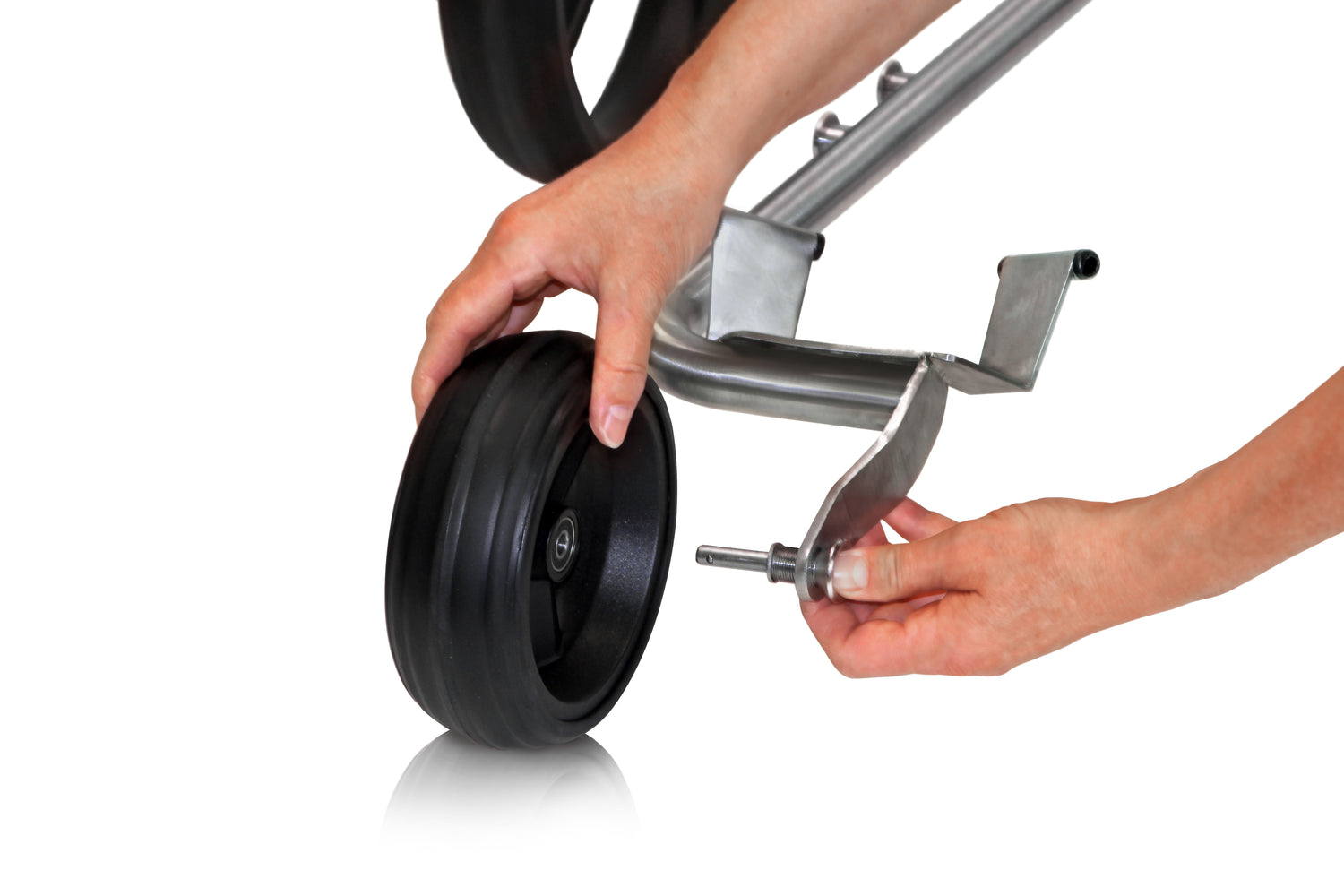 PG Powergolf Chariot de golf électrique Nitro Flat Steel