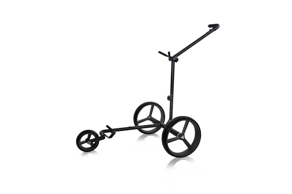PG-Powergolf electric golf trolley Nitro flat steel black pearl