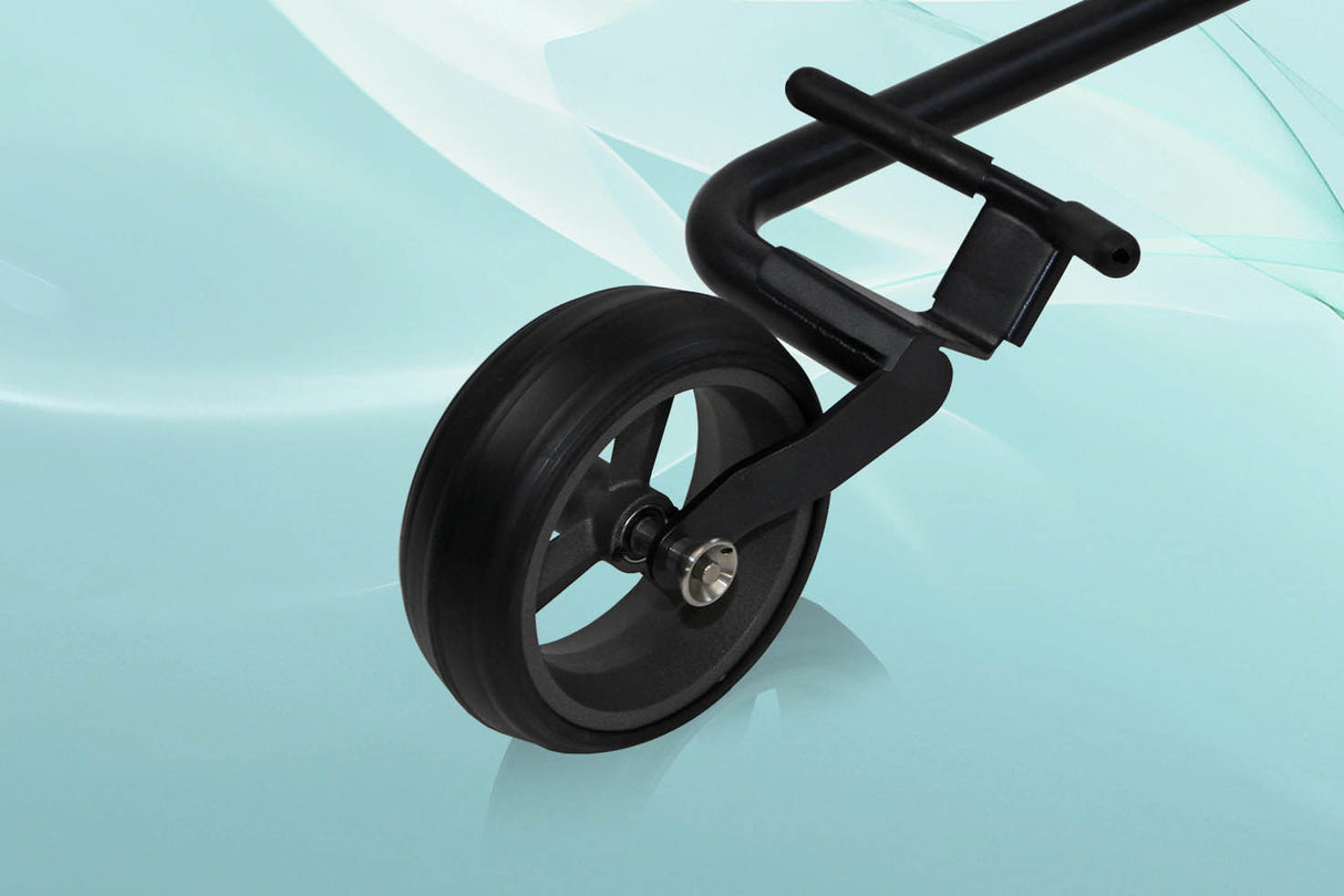 PG-Powergolf electric golf trolley Nitro flat steel black pearl