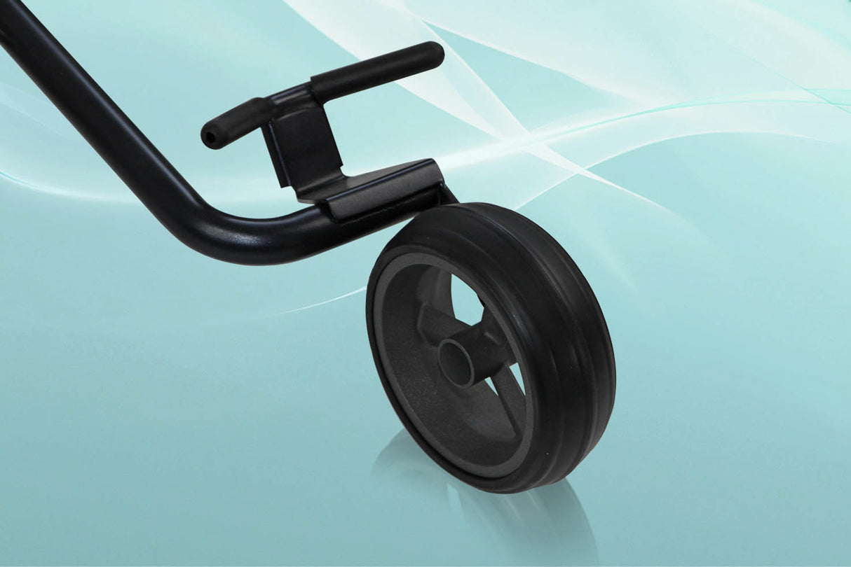 PG-Powergolf electric golf trolley Nitro flat steel black pearl