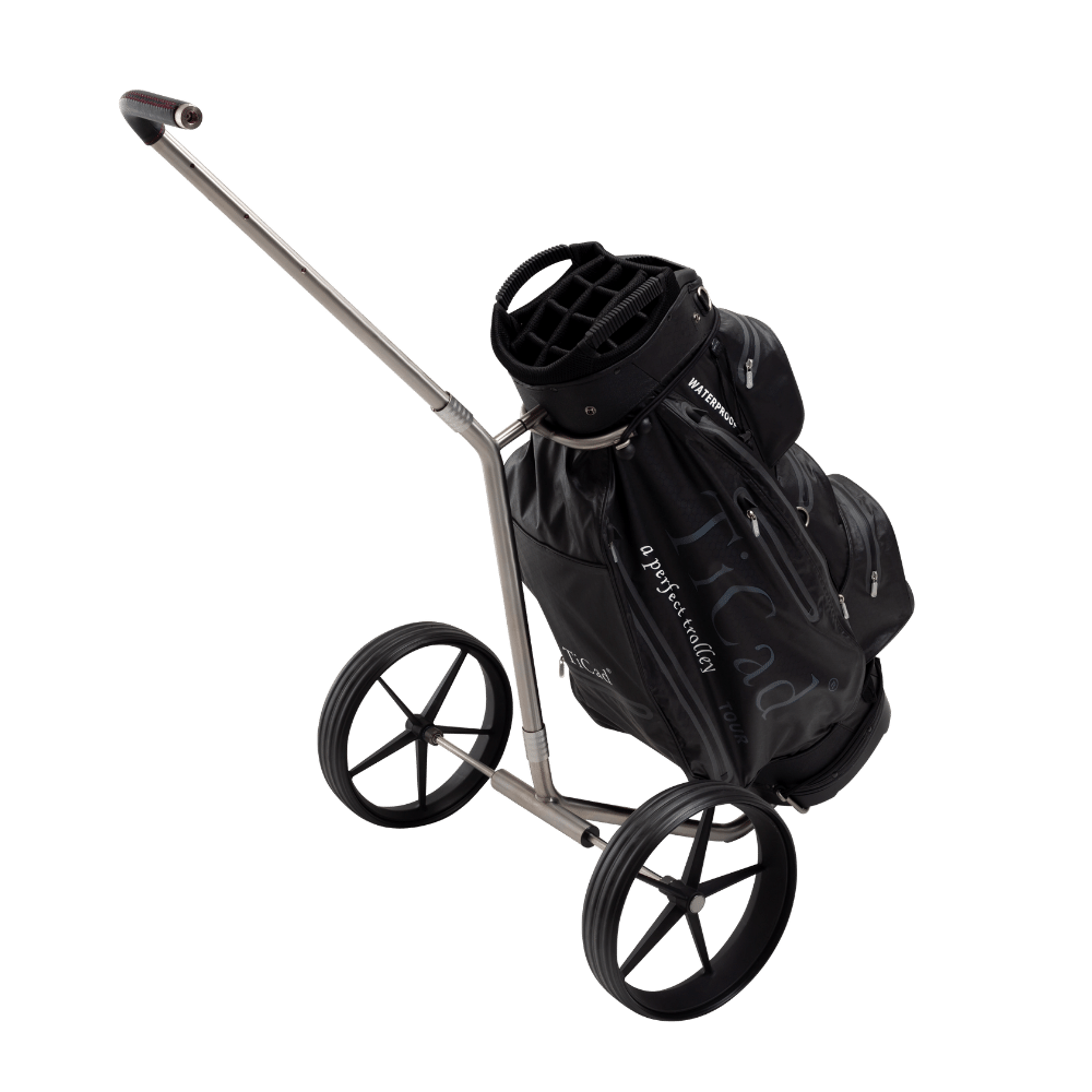 Chariot de golf TiCad COLLEGIATE 2 | avec roues GRP 