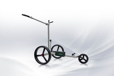 PG-Powergolf electric golf trolley Steel Cad Zorro flat