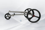 PG-Powergolf electric golf trolley Steel Cad Zorro flat