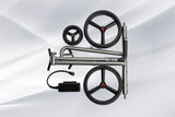 PG-Powergolf electric golf trolley Steel Cad Zorro flat