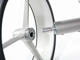 JuCad electric golf trolley Junior drive stainless steel - for our youngest golfers