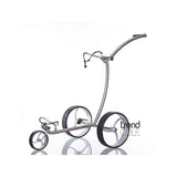 Trendgolf Push-Trolley Cushy S polished stainless steel