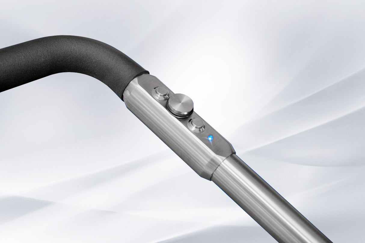 PG Powergolf electric golf trolley SteelCad Zorro Click