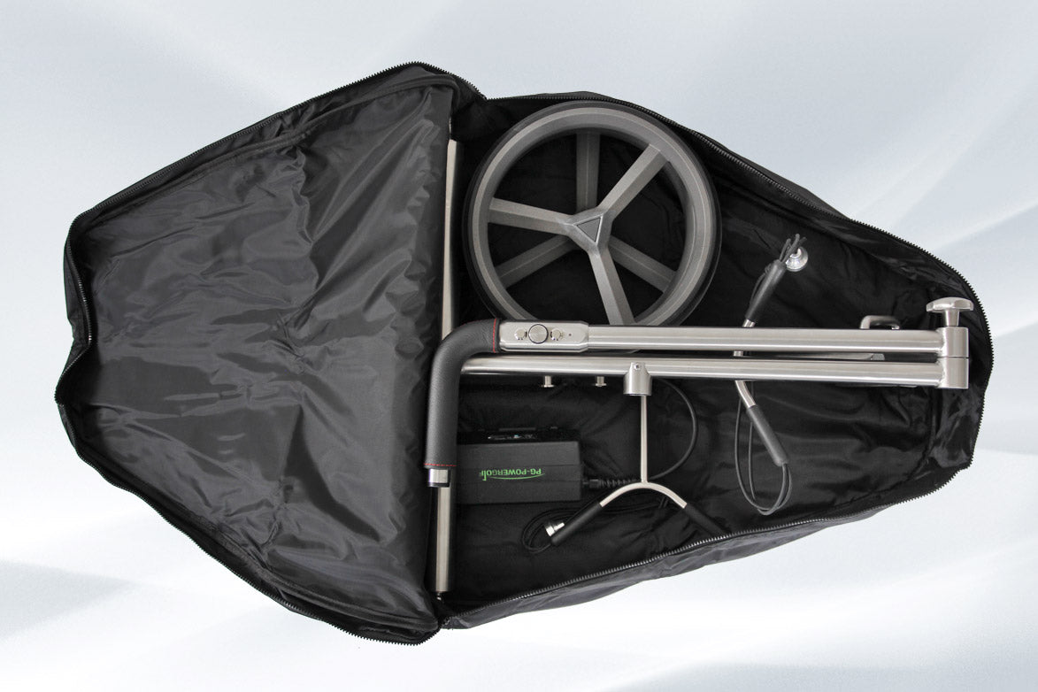 PG Powergolf electric golf trolley SteelCad Zorro Click