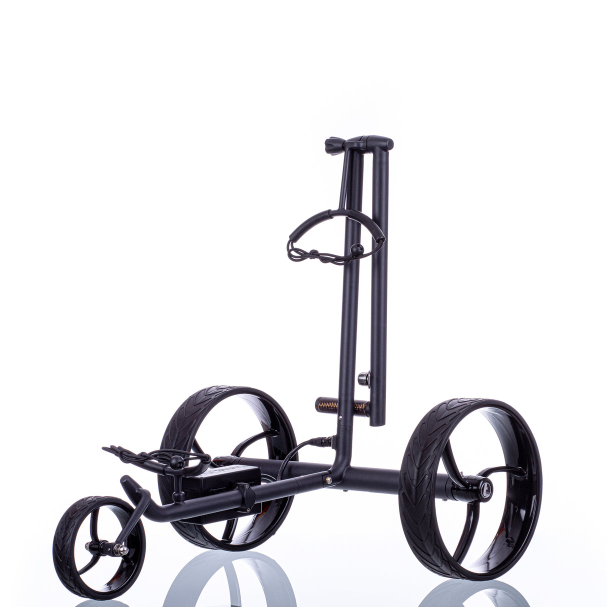 Trendgolf electric trolley walker S model 2025 stainless steel, black
